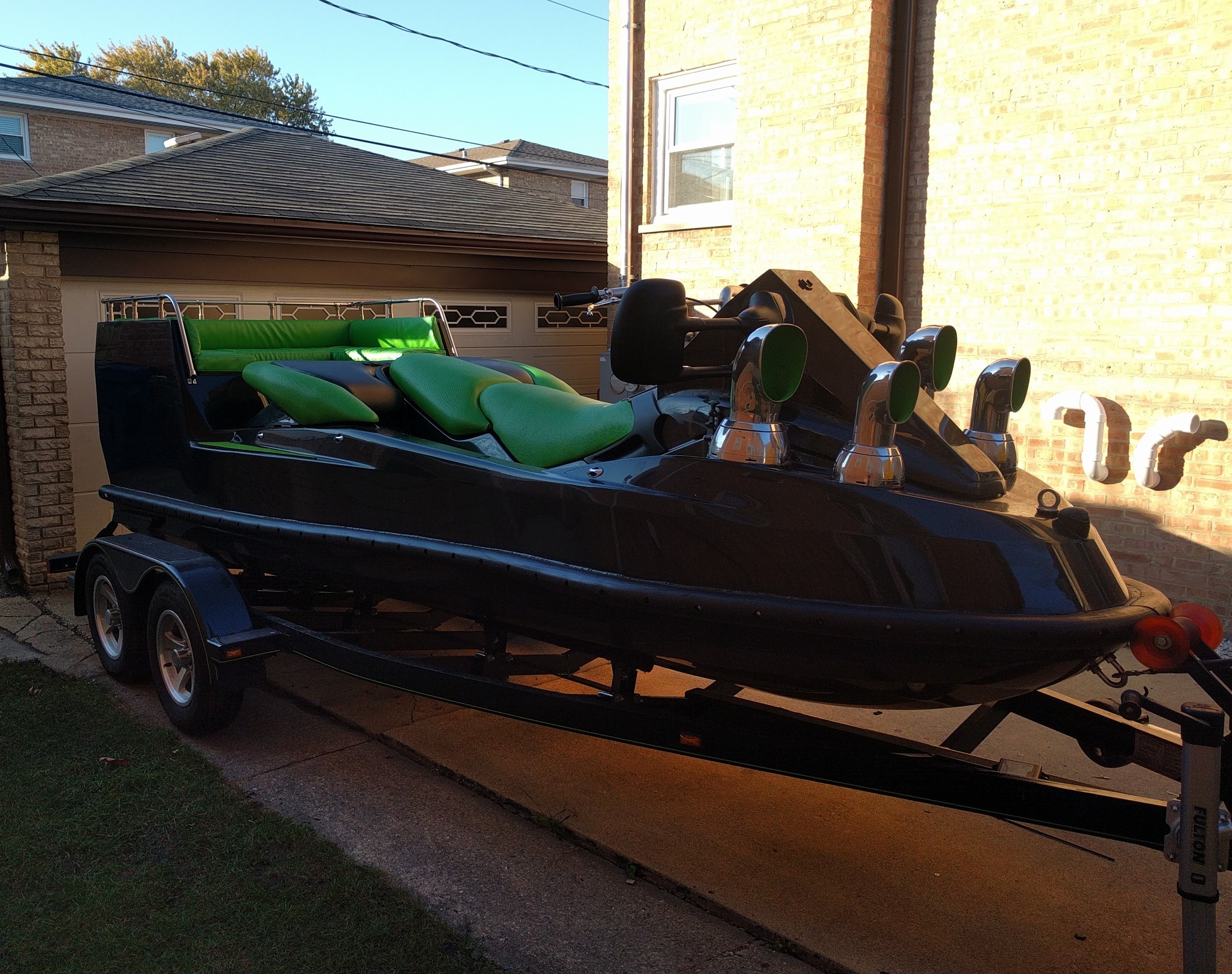 Homemade 10-Person Jet Ski